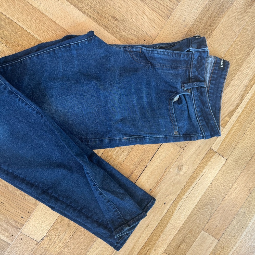 Express Blue Skinny Jeans Classic Denim